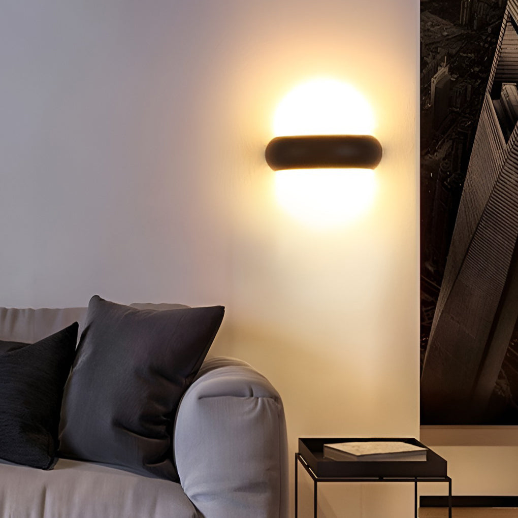 Modern Globe Up-Down LED Wall Sconce Light