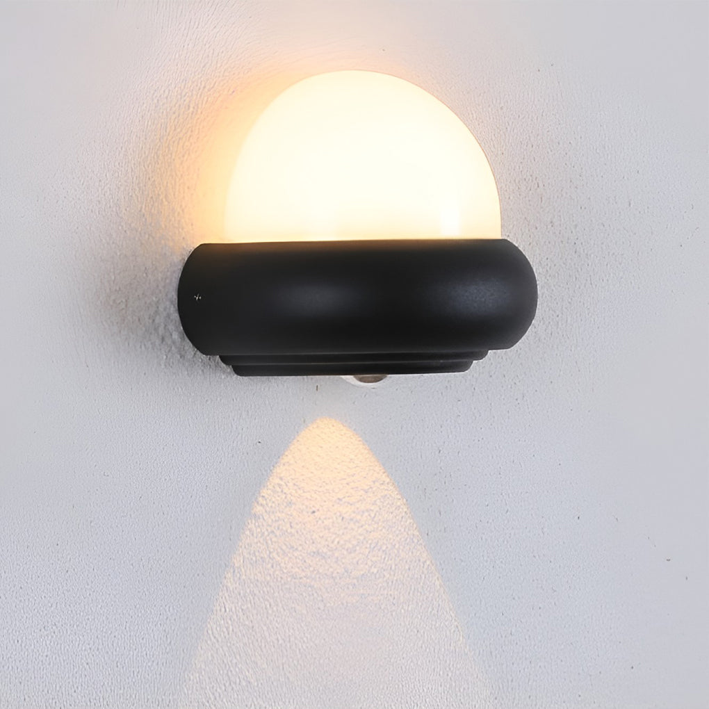 Modern Globe Up-Down LED Wall Sconce Light