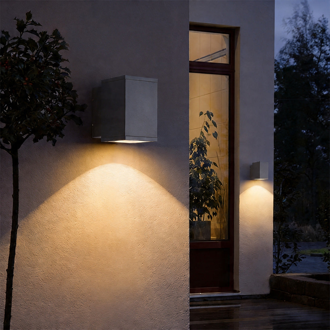 Waterproof LED Outdoor Wall Sconce Up and Down Light