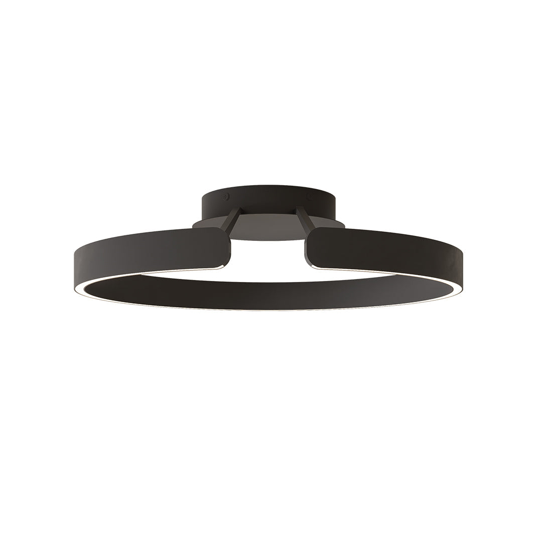 Halo Flush Mount Ceiling Light Minimalist Design Creative LED Lighting