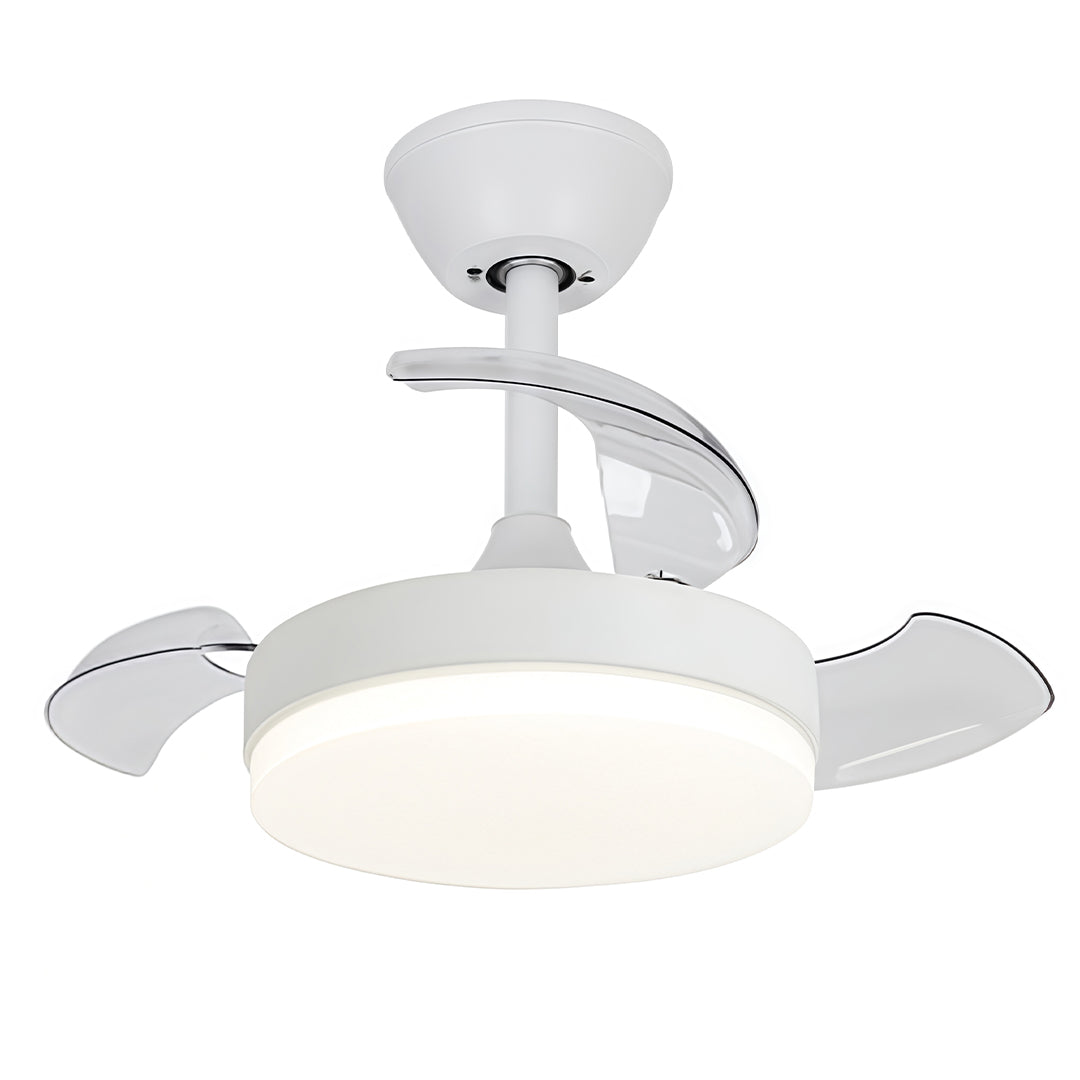 LED Ceiling Fan with Lights | Silent Motor | Stepless Dimming Lamp