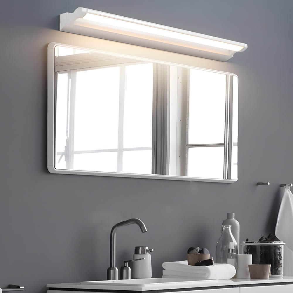 Modern Linear LED Vanity Light Wall Mounted Bathroom Fixture - Sleek Bathroom Lighting, Energy Efficient LED, Contemporary Design for Makeup, Adjustable Brightness, Waterproof IP44, Easy Installation, Ideal for Home Decor
