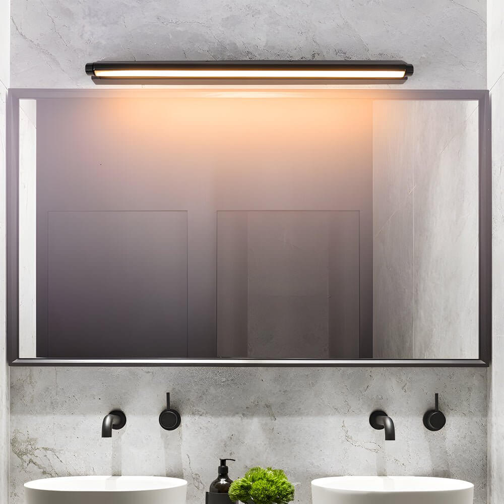 Modern Linear LED Vanity Light Wall Mounted Bathroom Fixture - Sleek Bathroom Lighting, Energy Efficient LED, Contemporary Design for Makeup, Adjustable Brightness, Waterproof IP44, Easy Installation, Ideal for Home Decor