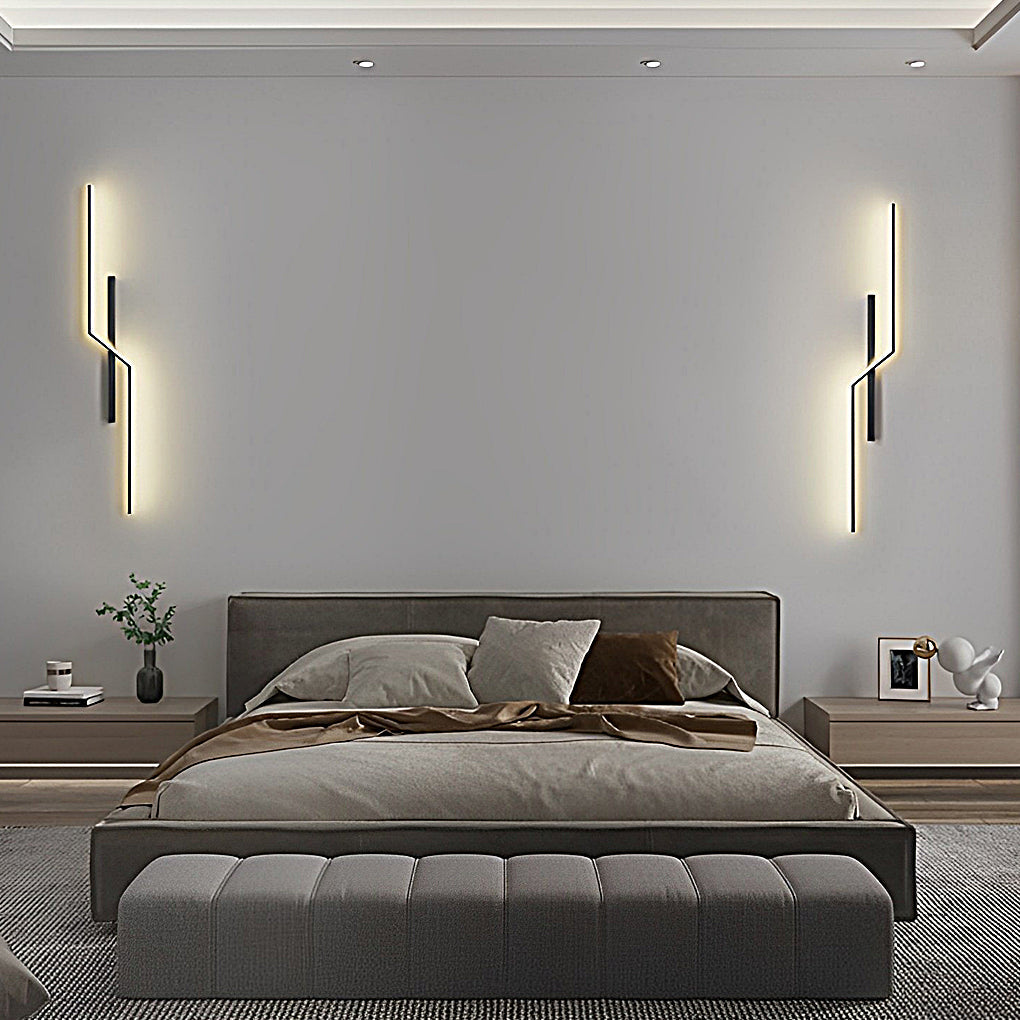 Modern Minimalist LED Wall Sconce - Sleek Decorative Light