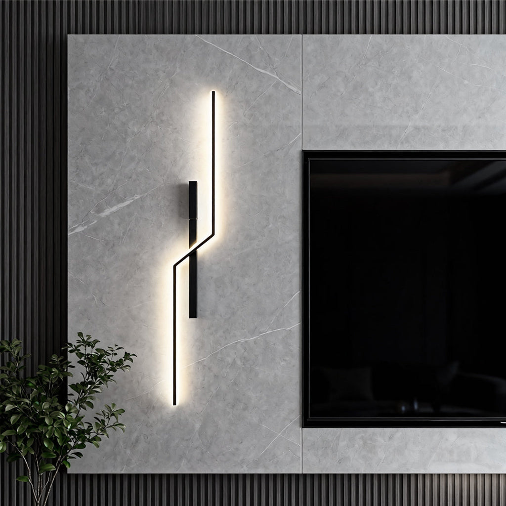 Modern Minimalist LED Wall Sconce - Sleek Decorative Light