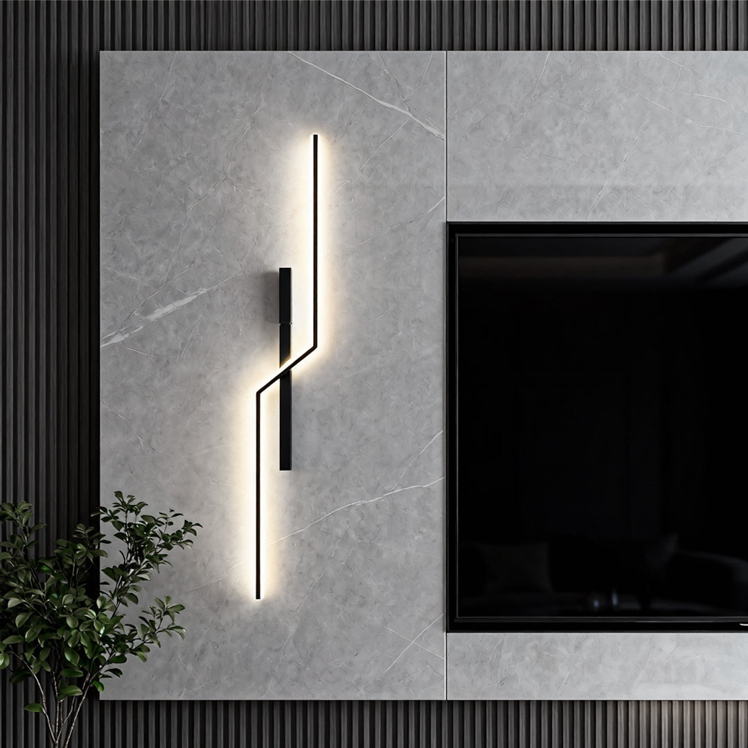 Modern Minimalist LED Wall Sconce - Sleek Decorative Light