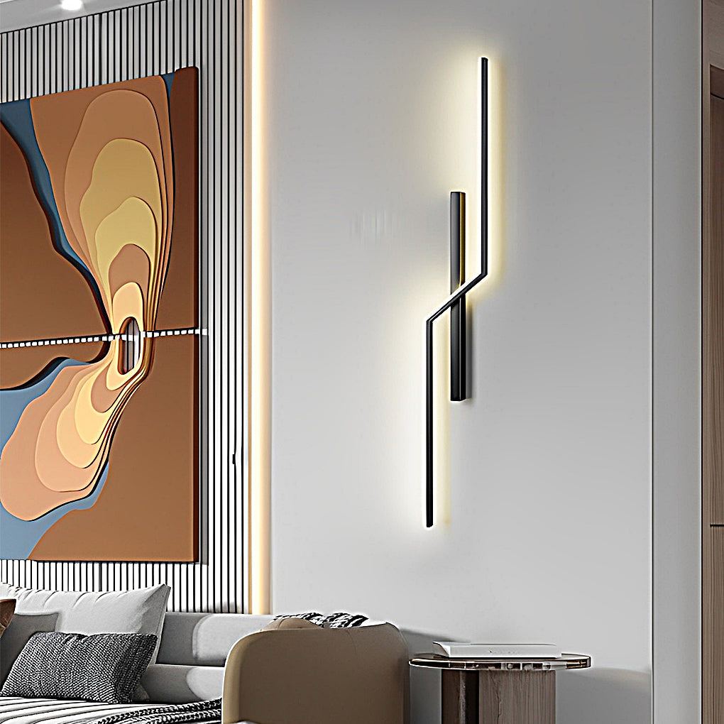 Modern Minimalist LED Wall Sconce - Sleek Decorative Light