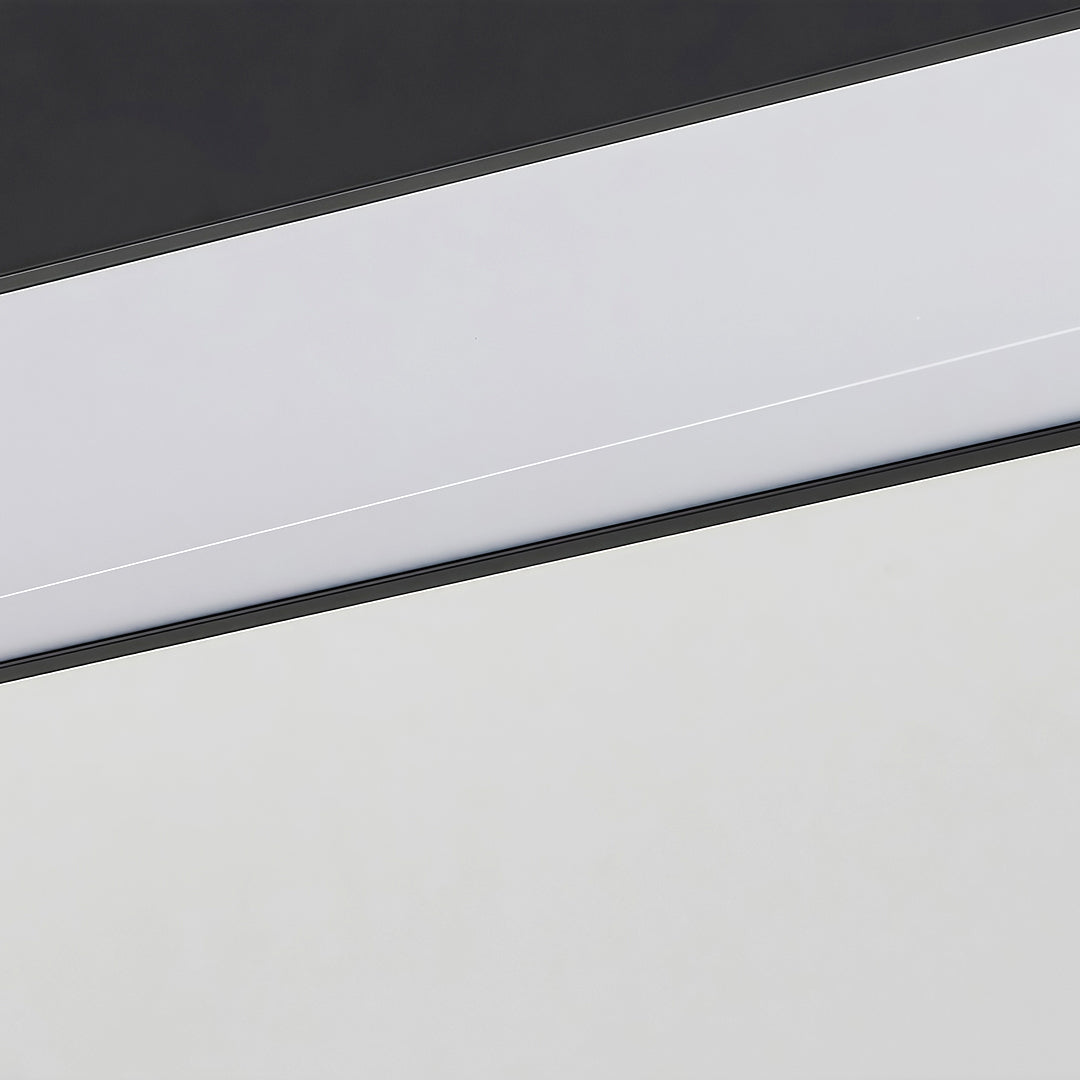 Long Rectangular Modern LED Chandelier - Minimalist Ceiling Light