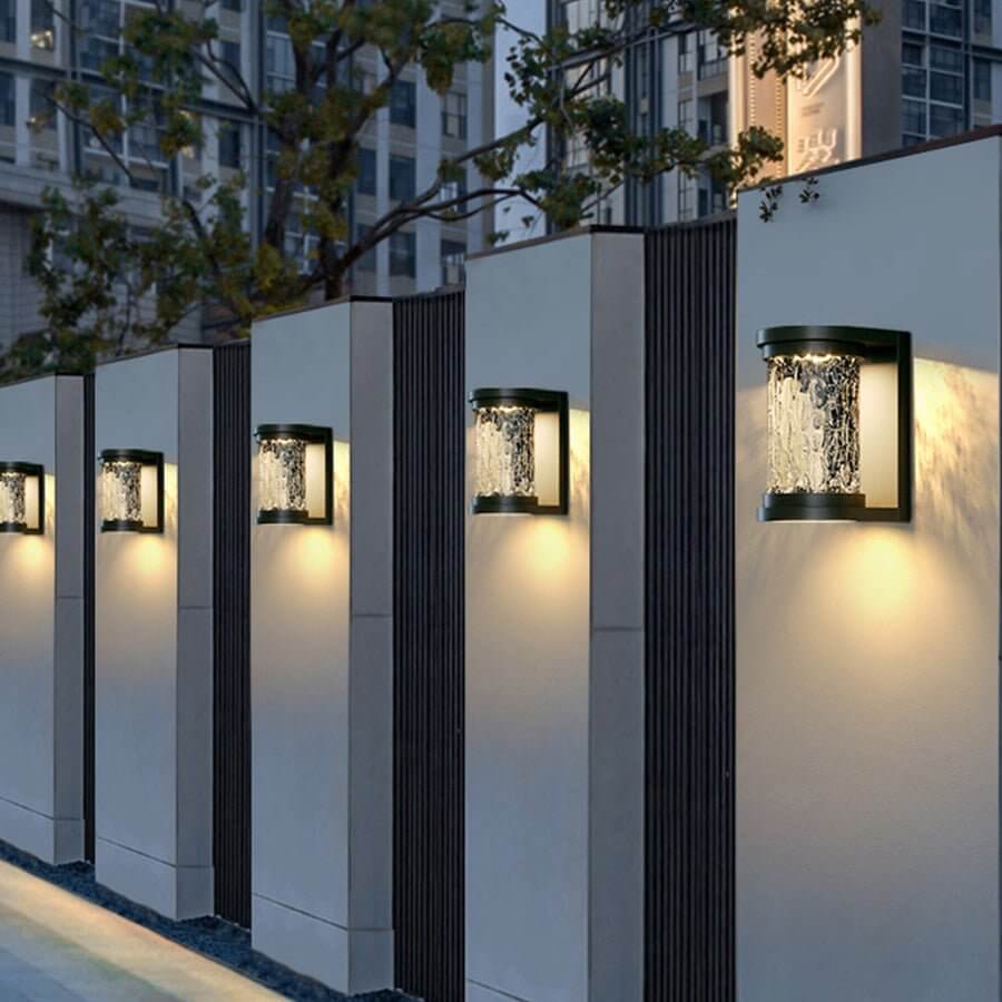 Modern Luxury Glass LED Wall Light - Stereoscopic Cylindrical Luminescence