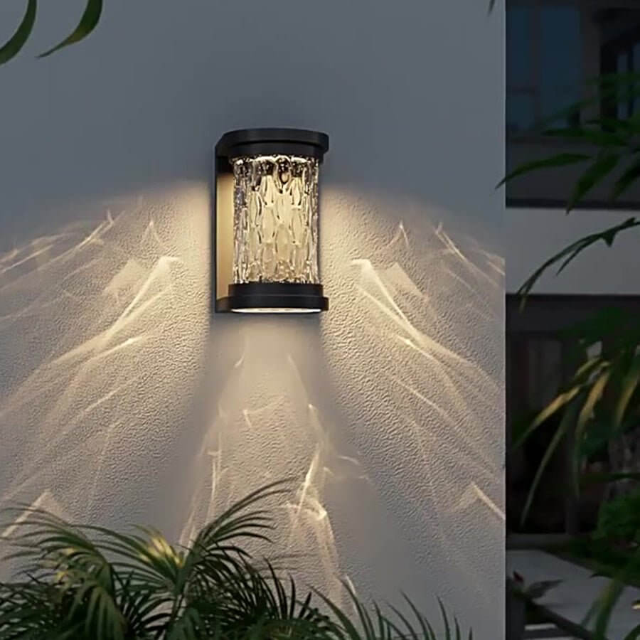 Modern Luxury Glass LED Wall Light - Stereoscopic Cylindrical Luminescence