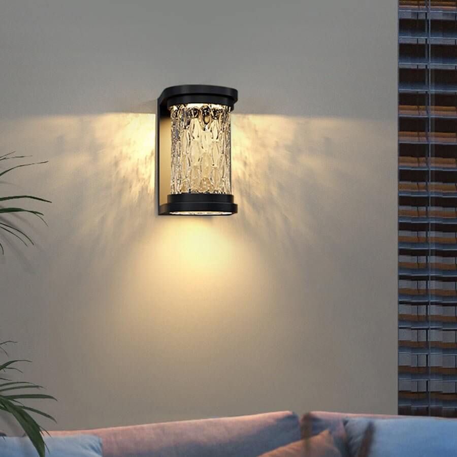Modern Luxury Glass LED Wall Light - Stereoscopic Cylindrical Luminescence