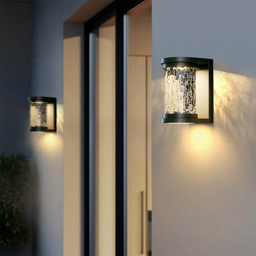 Modern Luxury Glass LED Wall Light - Stereoscopic Cylindrical Luminescence