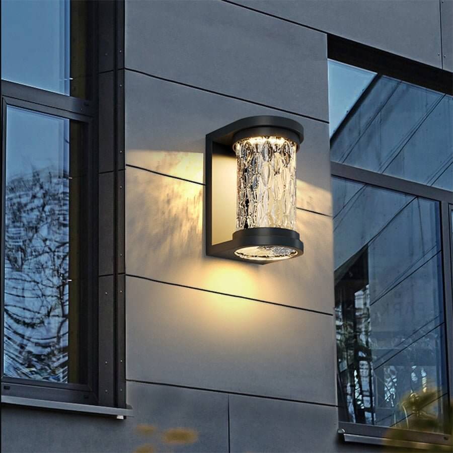Modern Luxury Glass LED Wall Light - Stereoscopic Cylindrical Luminescence