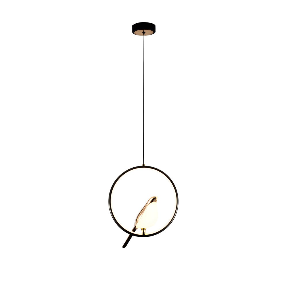 Modern Magpie Pendant Light - Oval Ring Chandelier, Stylish Lighting, Contemporary Design, Home Decor, LED Pendant Fixture