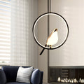 Modern Magpie Pendant Light - Oval Ring Chandelier, Stylish Lighting, Contemporary Design, Home Decor, LED Pendant Fixture