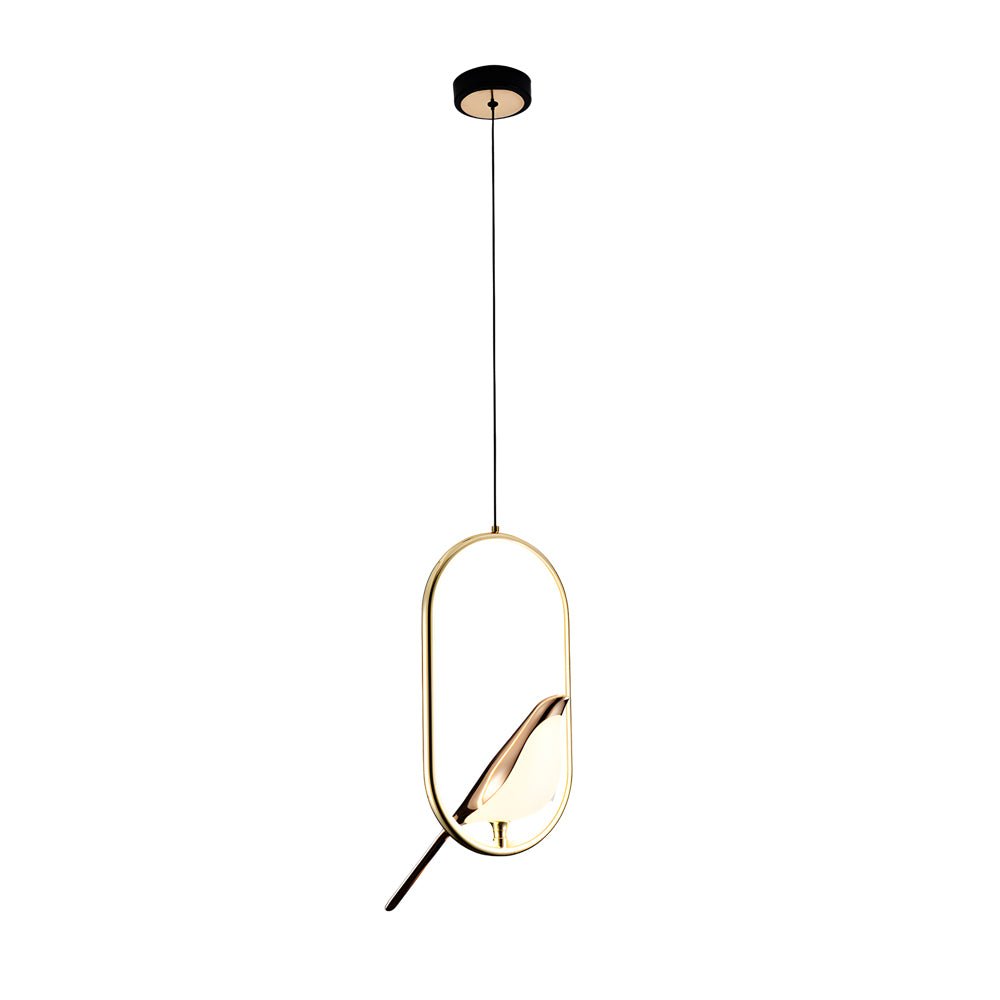 Modern Magpie Pendant Light - Oval Ring Chandelier, Stylish Lighting, Contemporary Design, Home Decor, LED Pendant Fixture