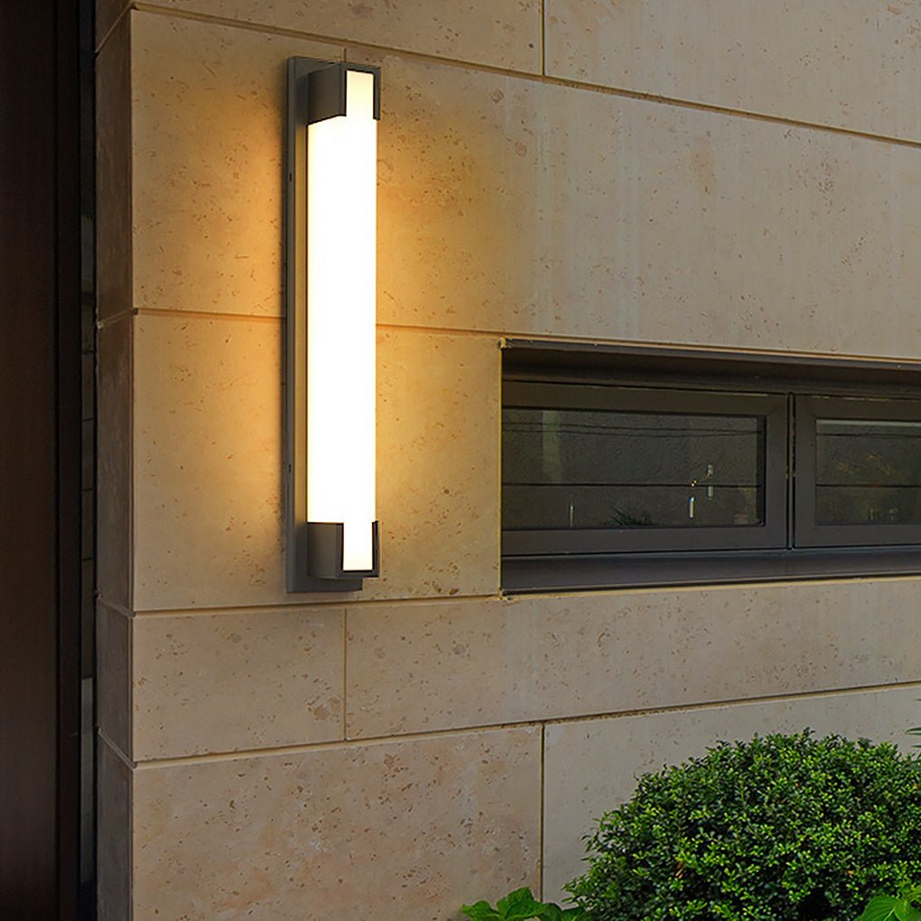 Retro Waterproof LED Outdoor Wall Lights - Black Decorative Lighting