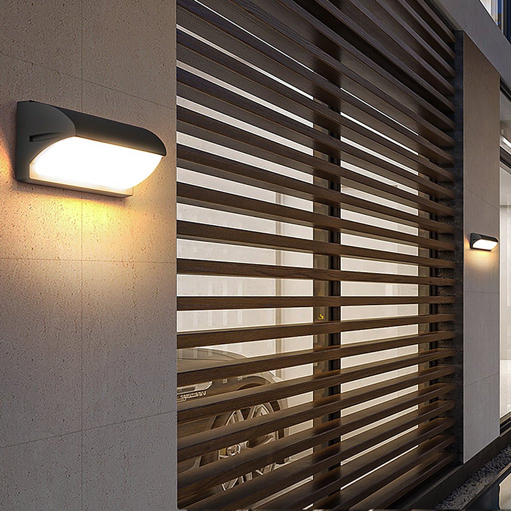 Modern Minimalist LED Waterproof Wall Light for Outdoor Villa Balconies