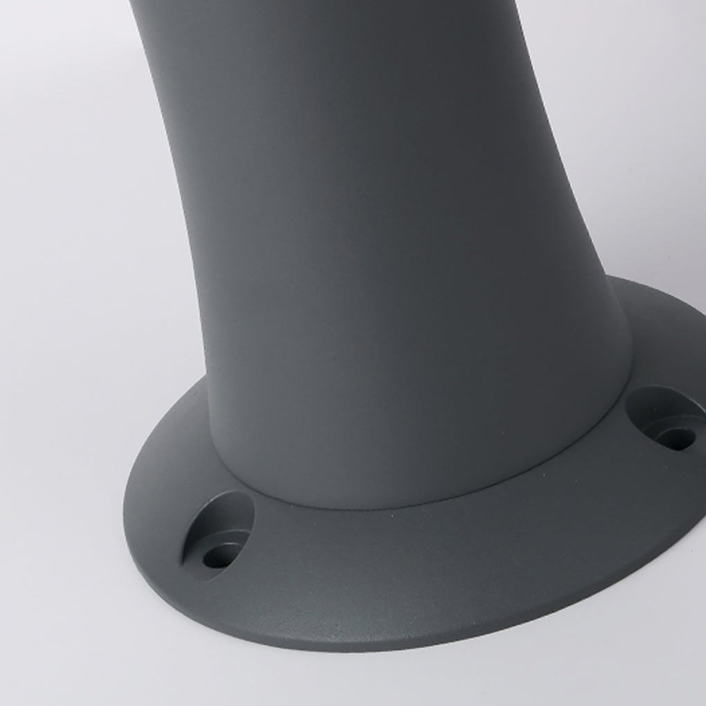 Black Bollard Garden Lights - Modern Minimalist Outdoor Lighting Solutions for Pathways and Landscapes