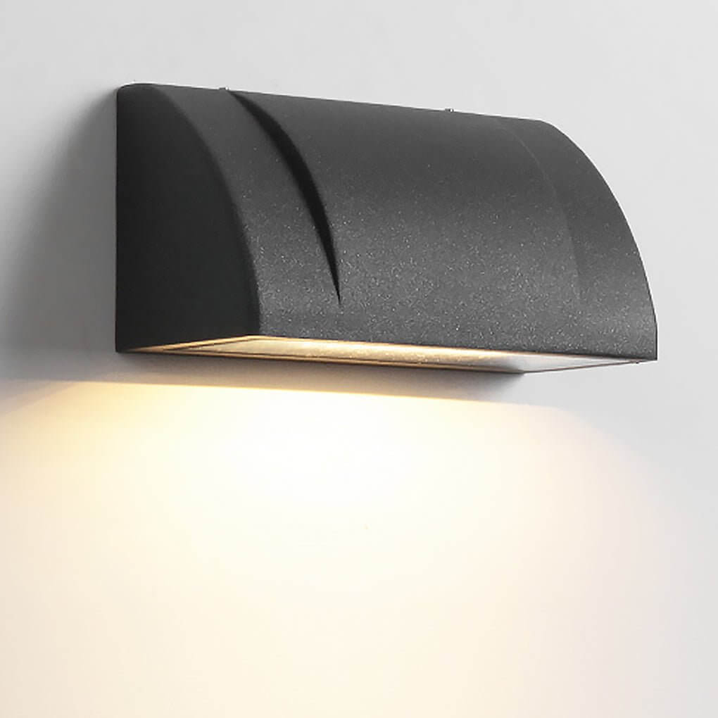 Down Facing Outdoor Wall Light - Minimalist Waterproof LED Fixture