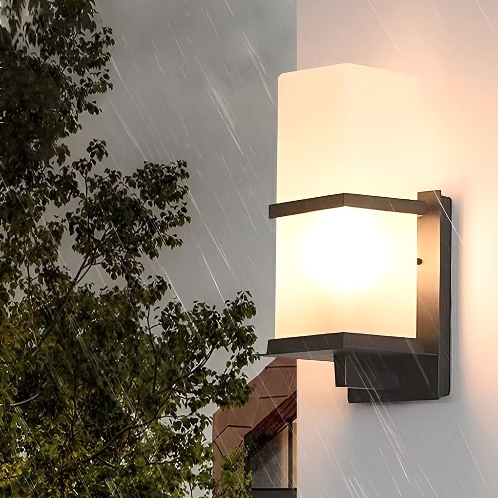 Modern Minimalist Waterproof Outdoor Wall Sconce LED Lamp