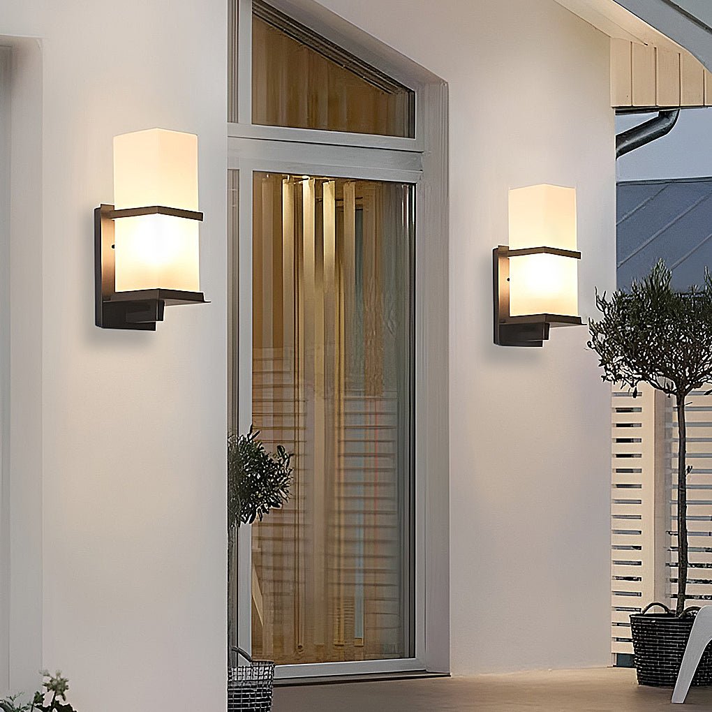 Modern Minimalist Waterproof Outdoor Wall Sconce LED Lamp