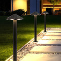 Metal Pathway Lights - Industrial Umbrella Shape Lawn Lighting