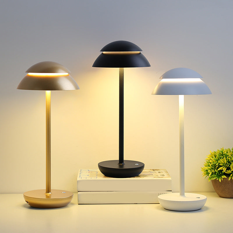 Modern Mushroom LED Table Lamp - Stylish Atmosphere Lighting for Home Decor