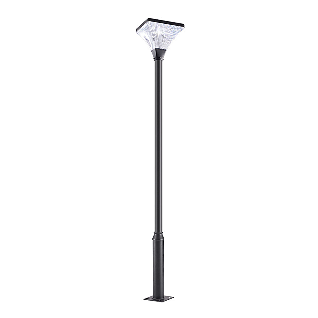 Modern Waterproof Square Garden Lamp - Striped Night Light Outdoor Lighting