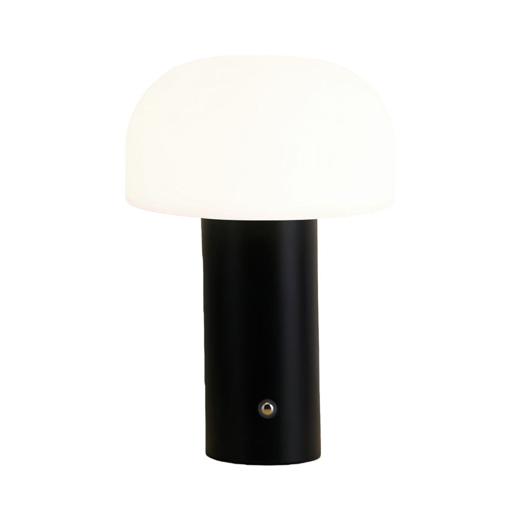 **Mushroom Shade Table Lamp with Iron Base | Modern Novelty Lighting**

Elevate your space with our unique table lamp featuring a chic iron base and a rotomolded mushroom shade. This stylish lamp combines modern design with functionality, perfect for any