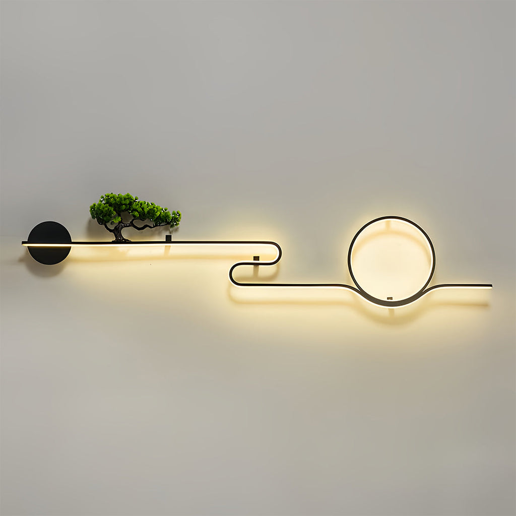Retro Waterproof LED Outdoor Wall Light Sconce for Tree Landscape