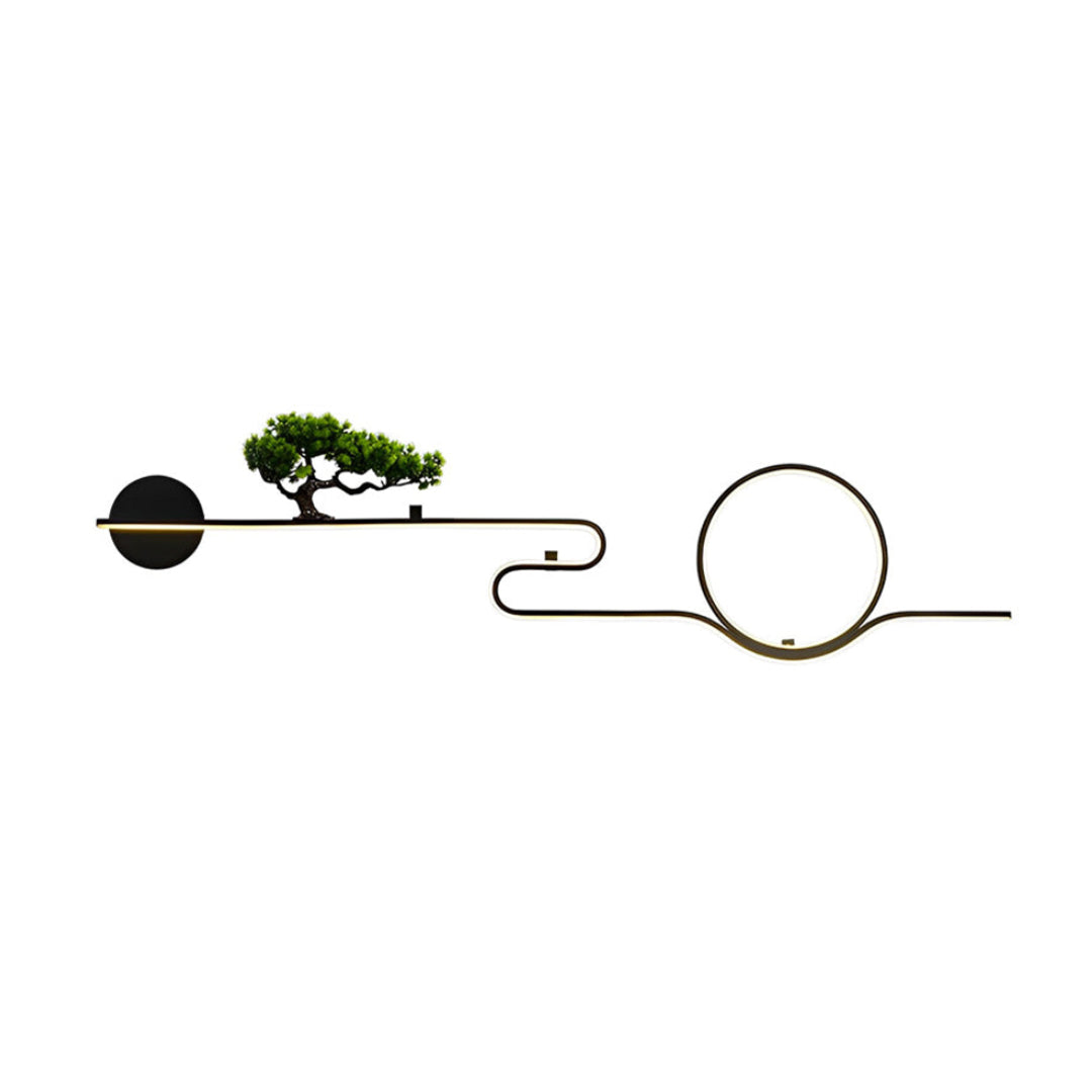 Retro Waterproof LED Outdoor Wall Light Sconce for Tree Landscape
