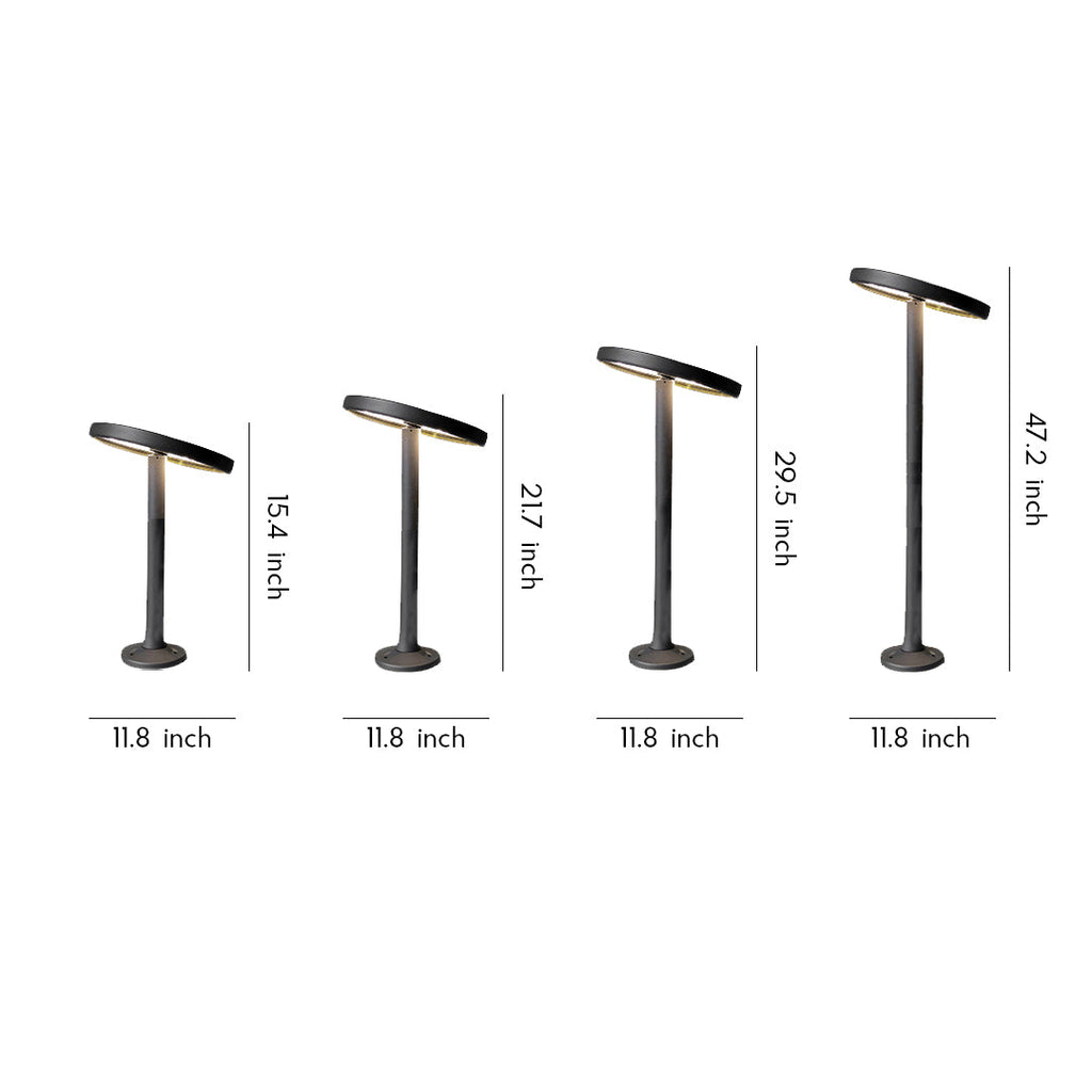 Modern Waterproof Outdoor Path Lights - LED Landscape Lighting for Walkways and Gardens