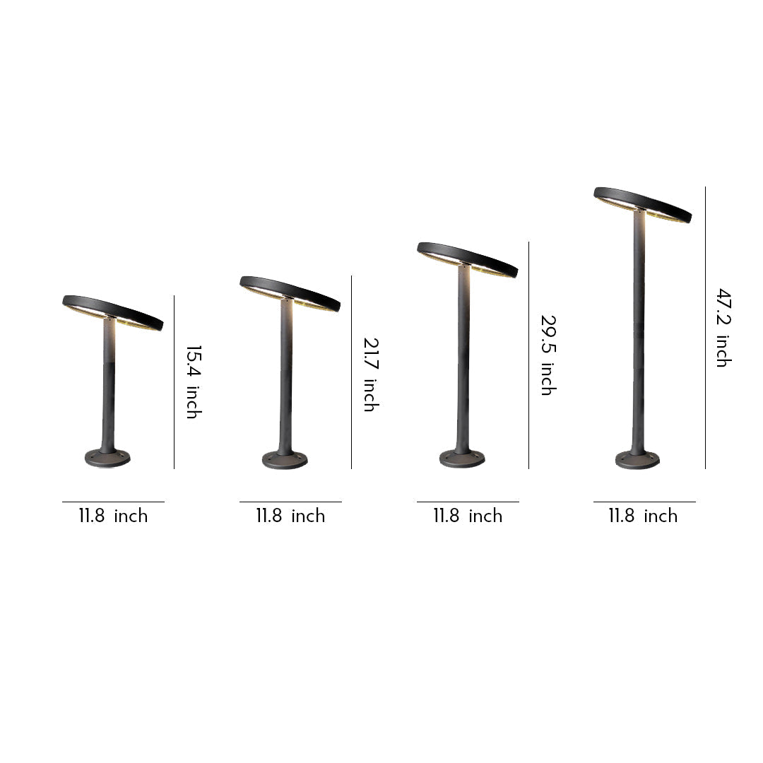 Modern Waterproof Outdoor Path Lights - LED Landscape Lighting for Walkways and Gardens