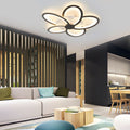 Modern Petal Flush Mount Light - Acrylic LED Flower Ceiling Lamp