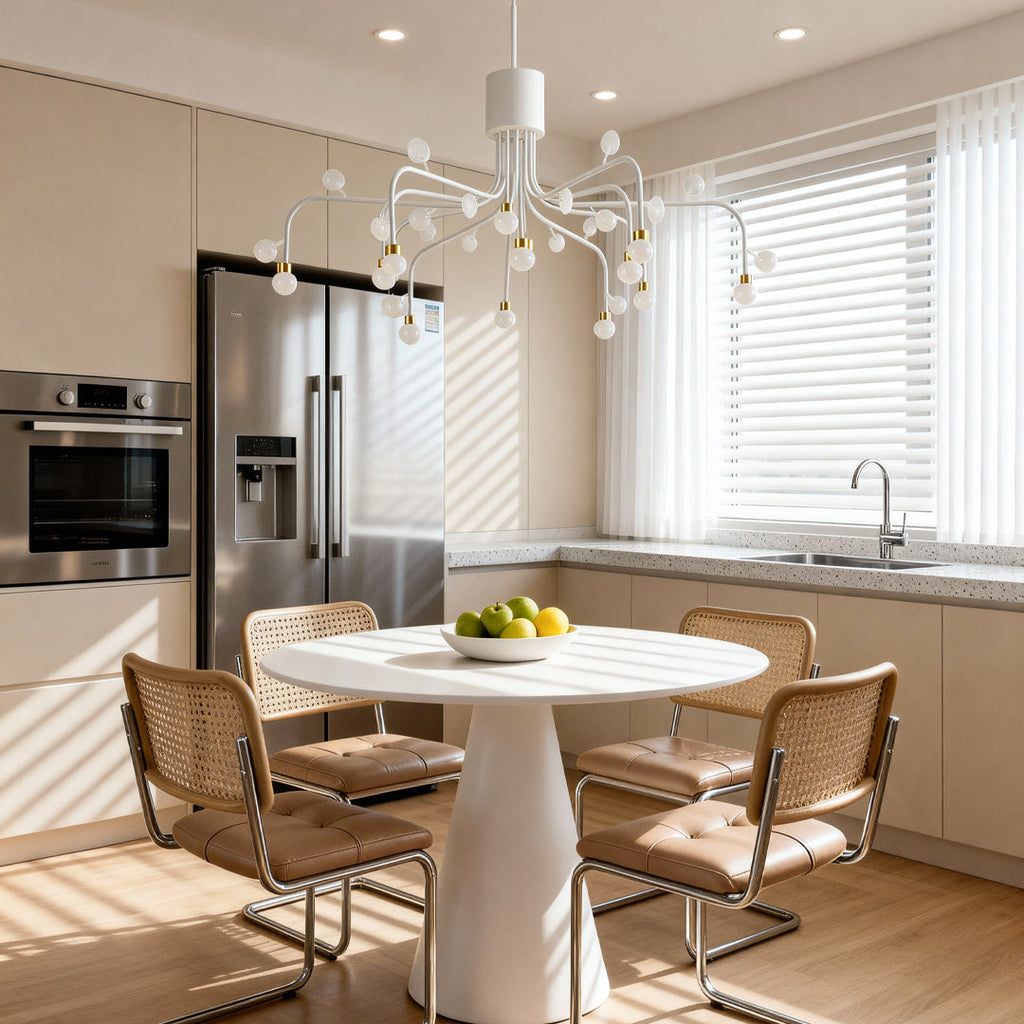 Modern Retro Adjustable Chandelier Ceiling Light - Stylish Vintage Pendant Lighting