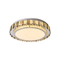 Luxury Crystal Flush Mount LED Light Fixture
