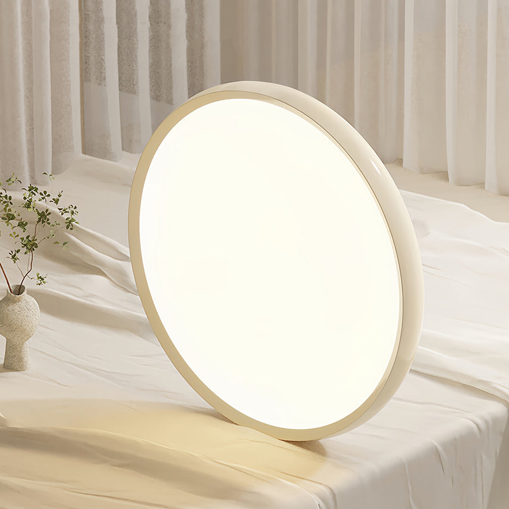 Modern Semi Flush Mount Twisted Full-Spectrum Ceiling Light
