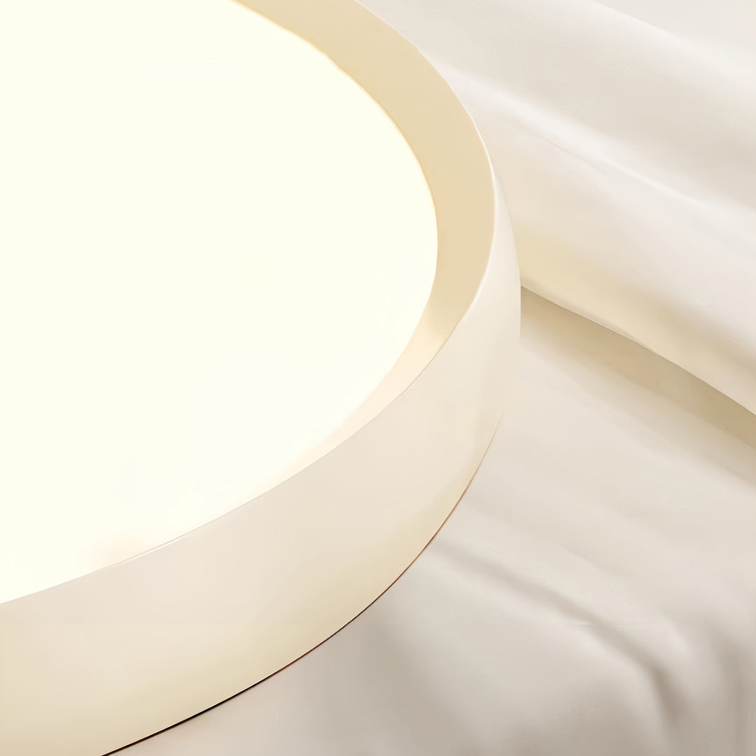 Modern Semi Flush Mount Twisted Full-Spectrum Ceiling Light