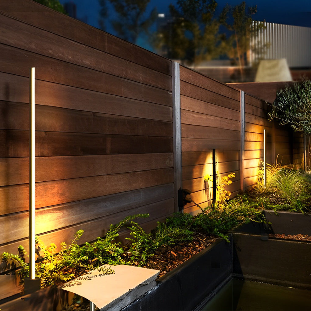 Contemporary Waterproof LED Outdoor Linear Floor Lamp