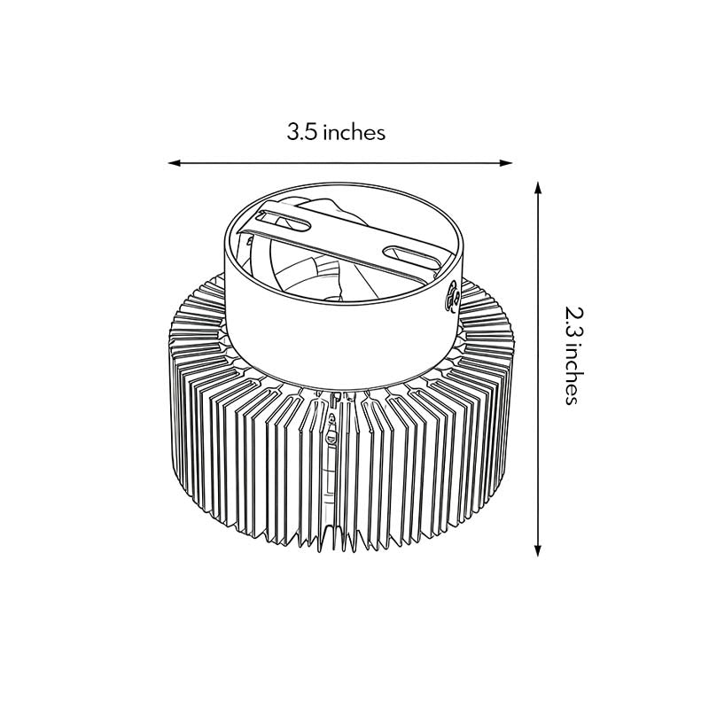 Modern Sunburst LED Ceiling Fixture Metal Light
