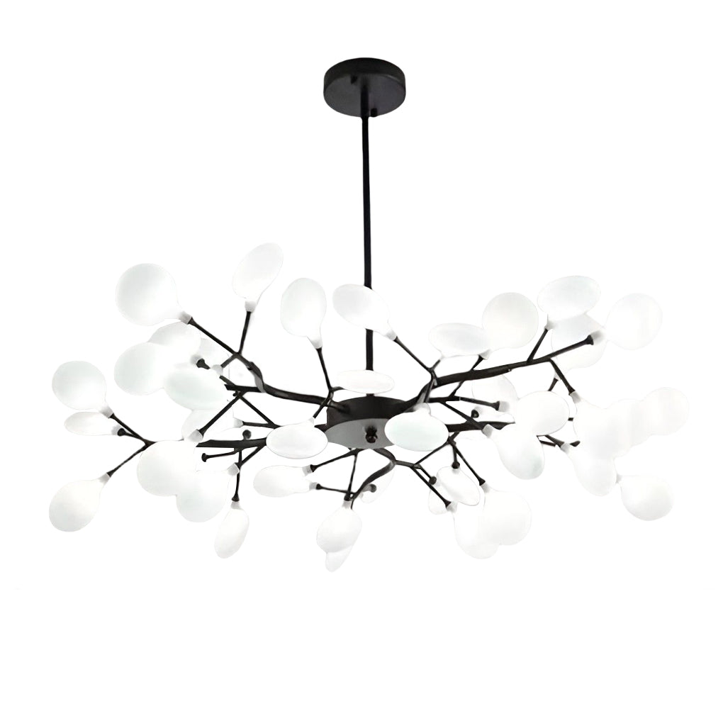 Modern Tree Branch Chandelier - Metal Acrylic Ceiling Light