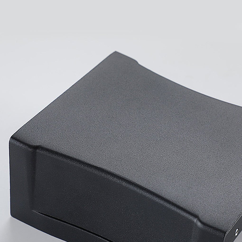 Black Wall Lights Modern LED Outdoor Up and Down Lighting