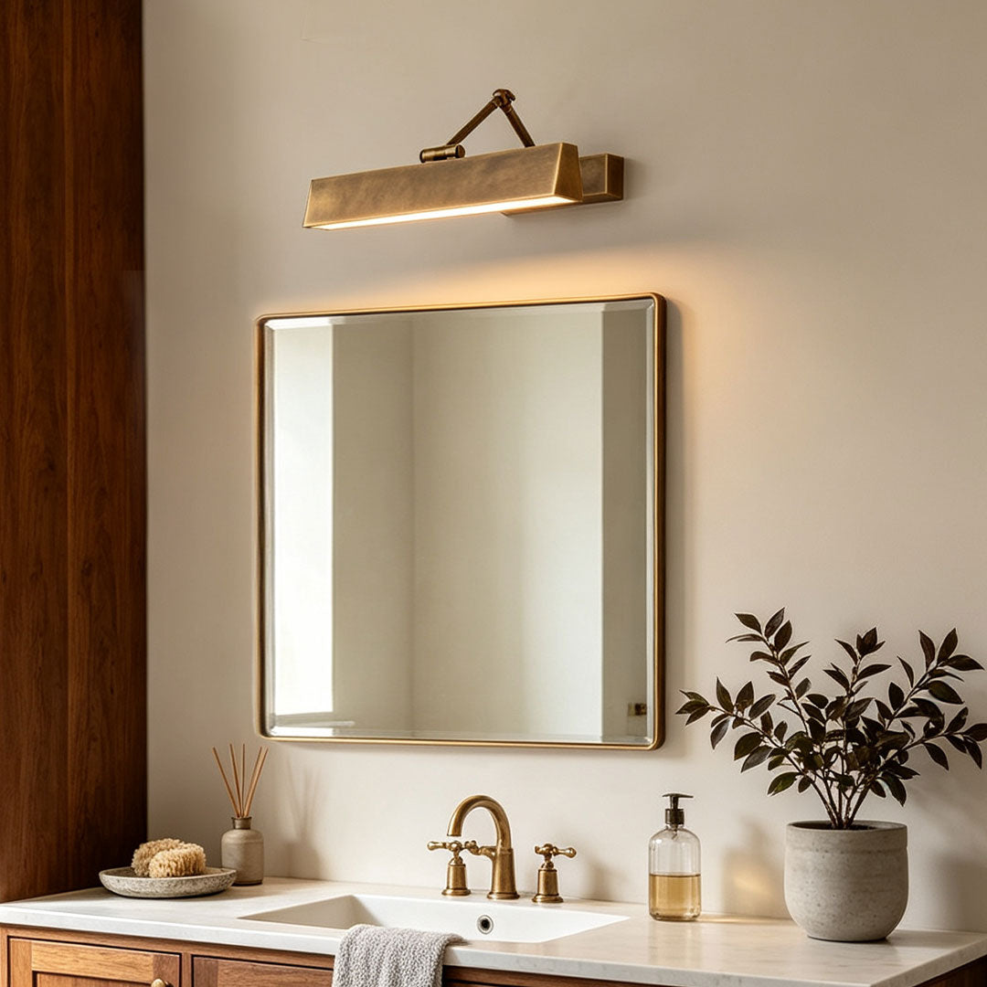 Vanity Bar Light Fixtures Simple Retro Style Accent Light LED Bathroom Lighting Vintage Design Wall Sconce Home Decor Decorative Lighting Industrial Light Fixtures Modern Fixtures for Bathroom Makeup Mirror Lighting
