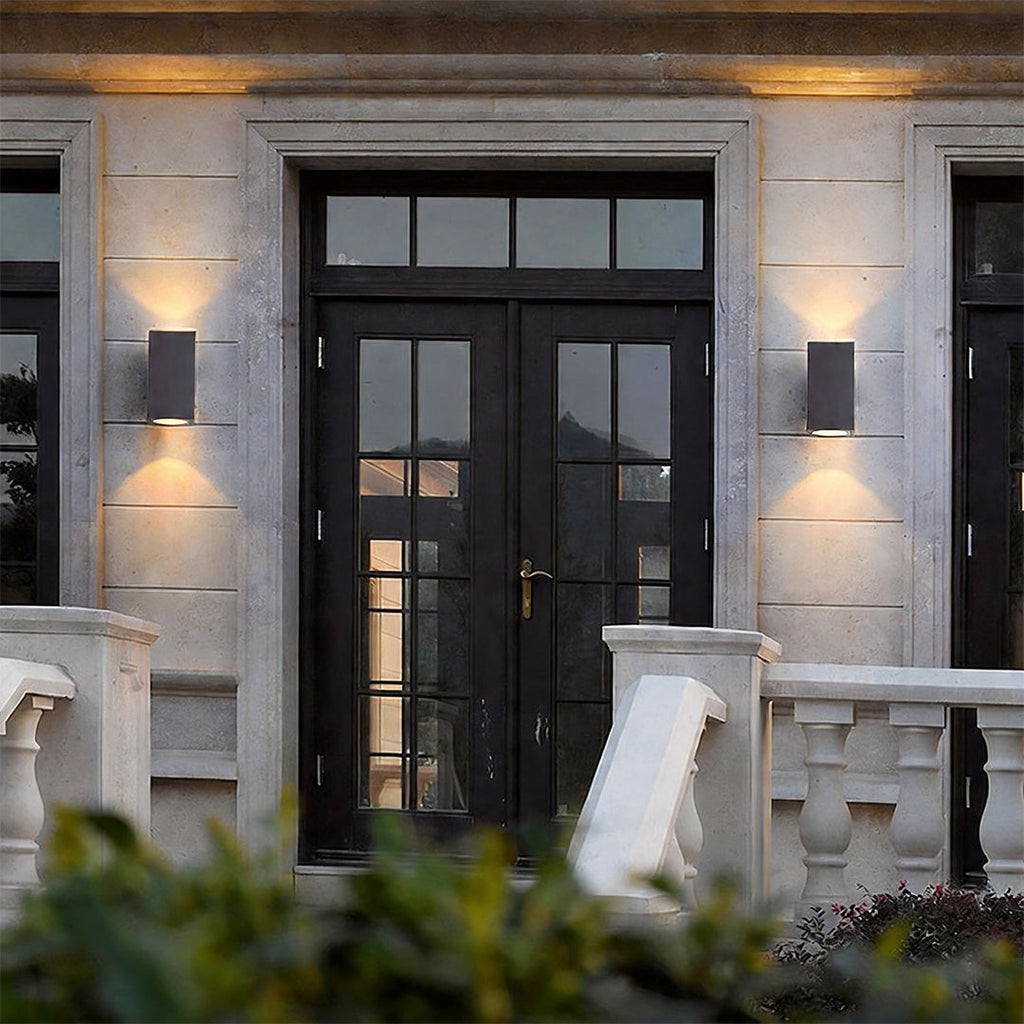 Waterproof LED Outdoor Wall Sconce Up and Down Light