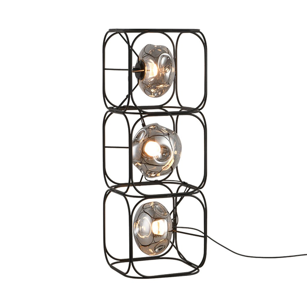 LED Eye-Care Cube Table Lamp - Stackable Cube Lights for Home Decor, Office, and Nightstand