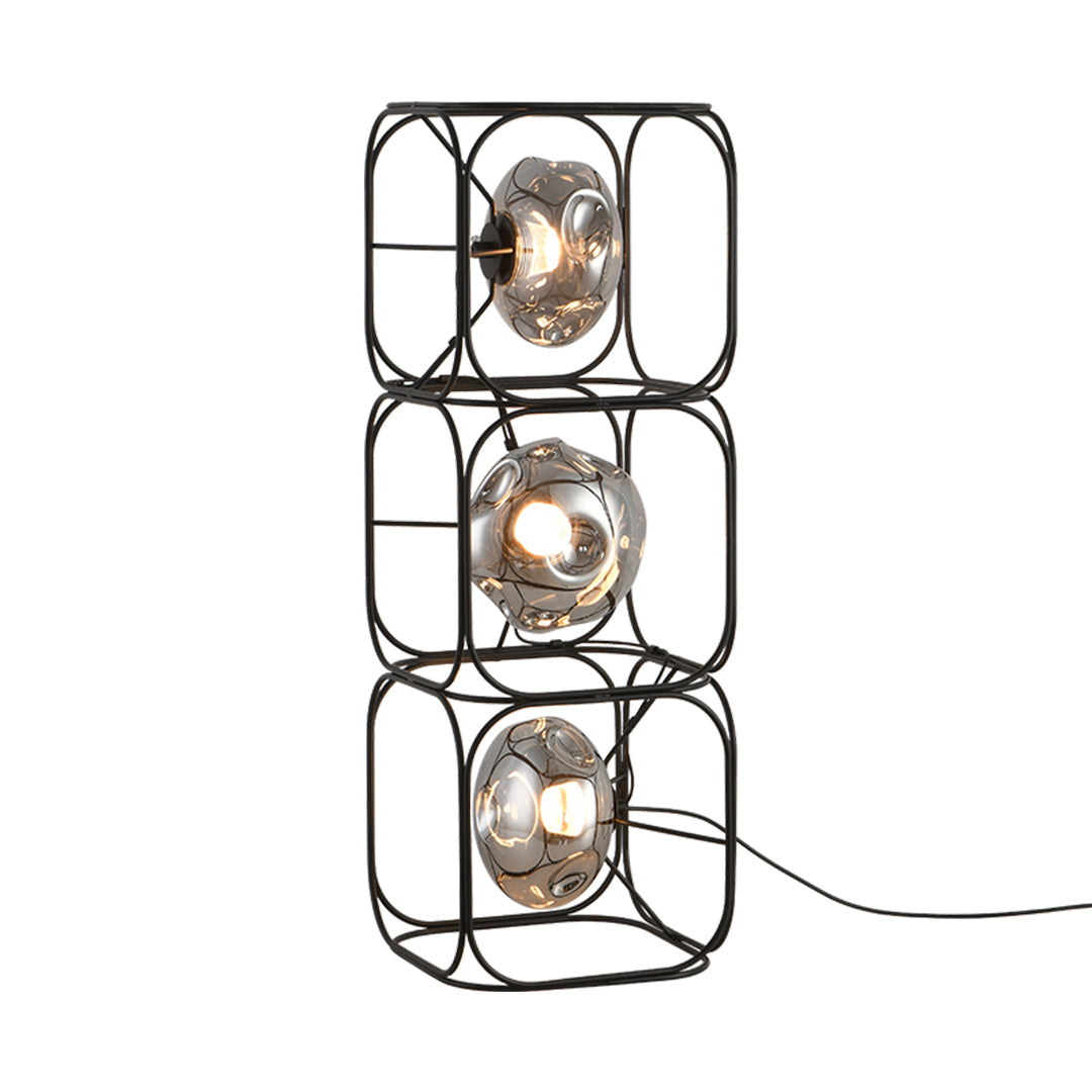 LED Eye-Care Cube Table Lamp - Stackable Cube Lights for Home Decor, Office, and Nightstand