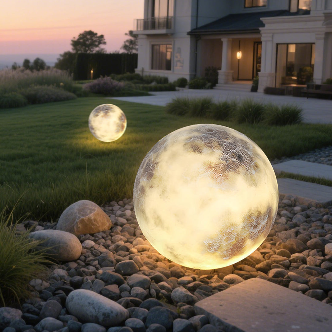 Moonlight Modern Waterproof Outdoor LED Lawn Light - Solar Garden Lighting, Landscape Lighting, Waterproof LED Lights