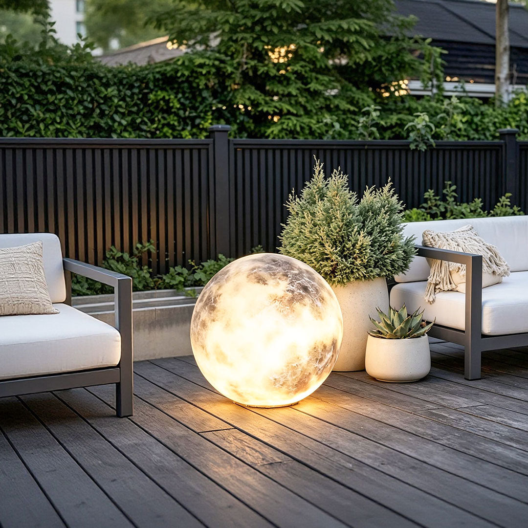 Moonlight Modern Waterproof Outdoor LED Lawn Light - Solar Garden Lighting, Landscape Lighting, Waterproof LED Lights