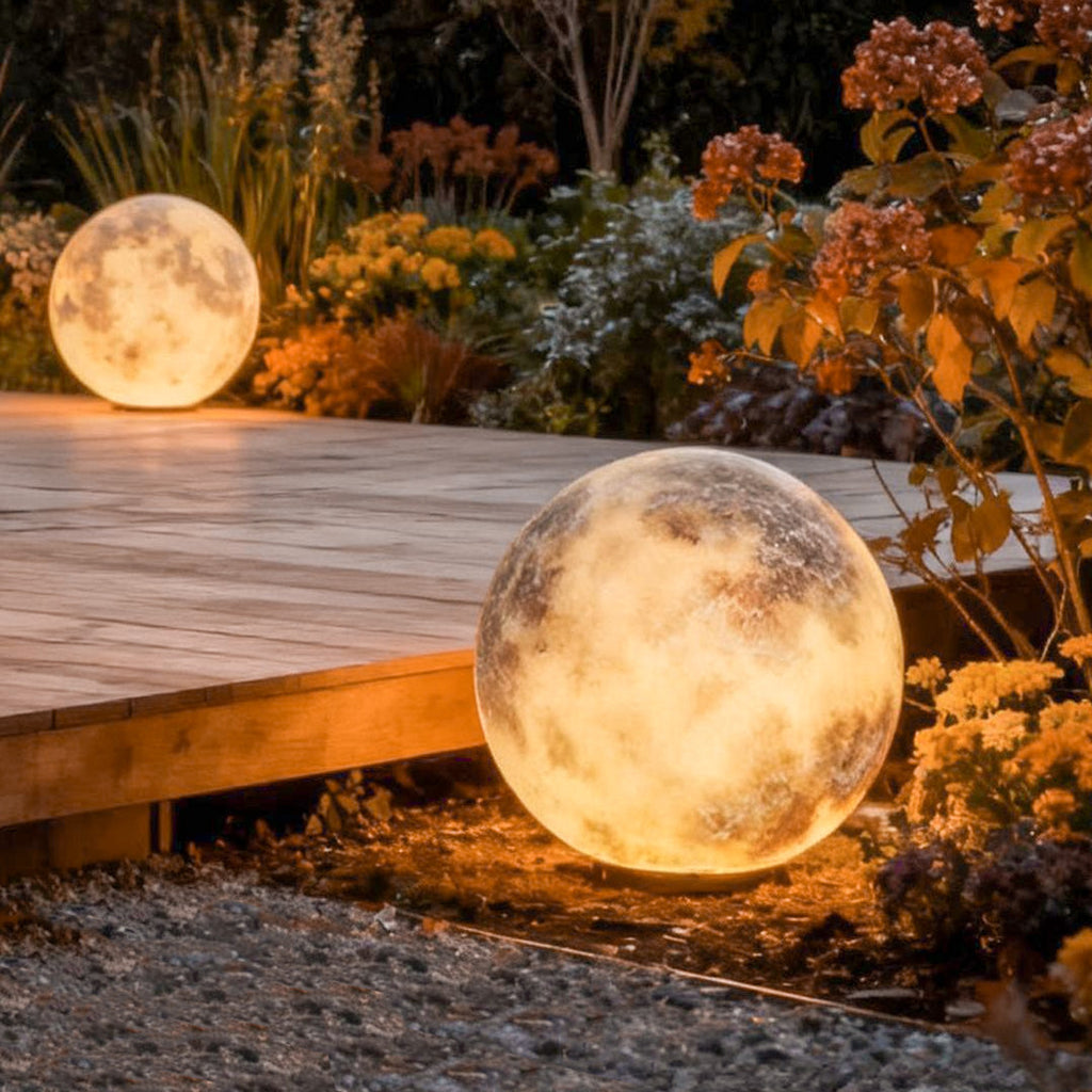Moonlight Modern Waterproof Outdoor LED Lawn Light - Solar Garden Lighting, Landscape Lighting, Waterproof LED Lights